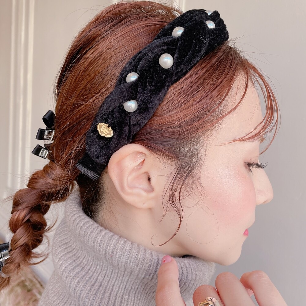 カチューシャ Classy Velvet | Accesorry,ヘアアクセサリー | Saha by