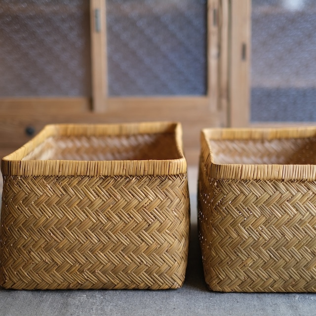 竹行李 （幅56cm）｜古雑貨,籠 バスケット｜古家具・アンティーク