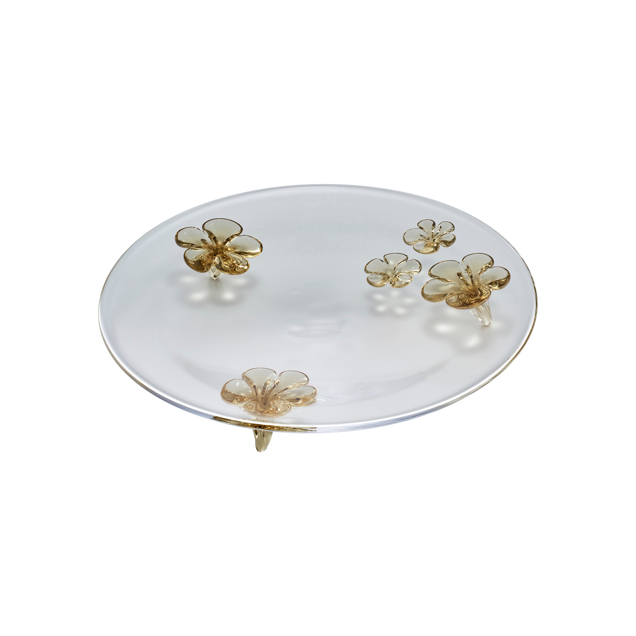 カメリア：プレート (23cm) GIFT | ガラス製品 | Sghr