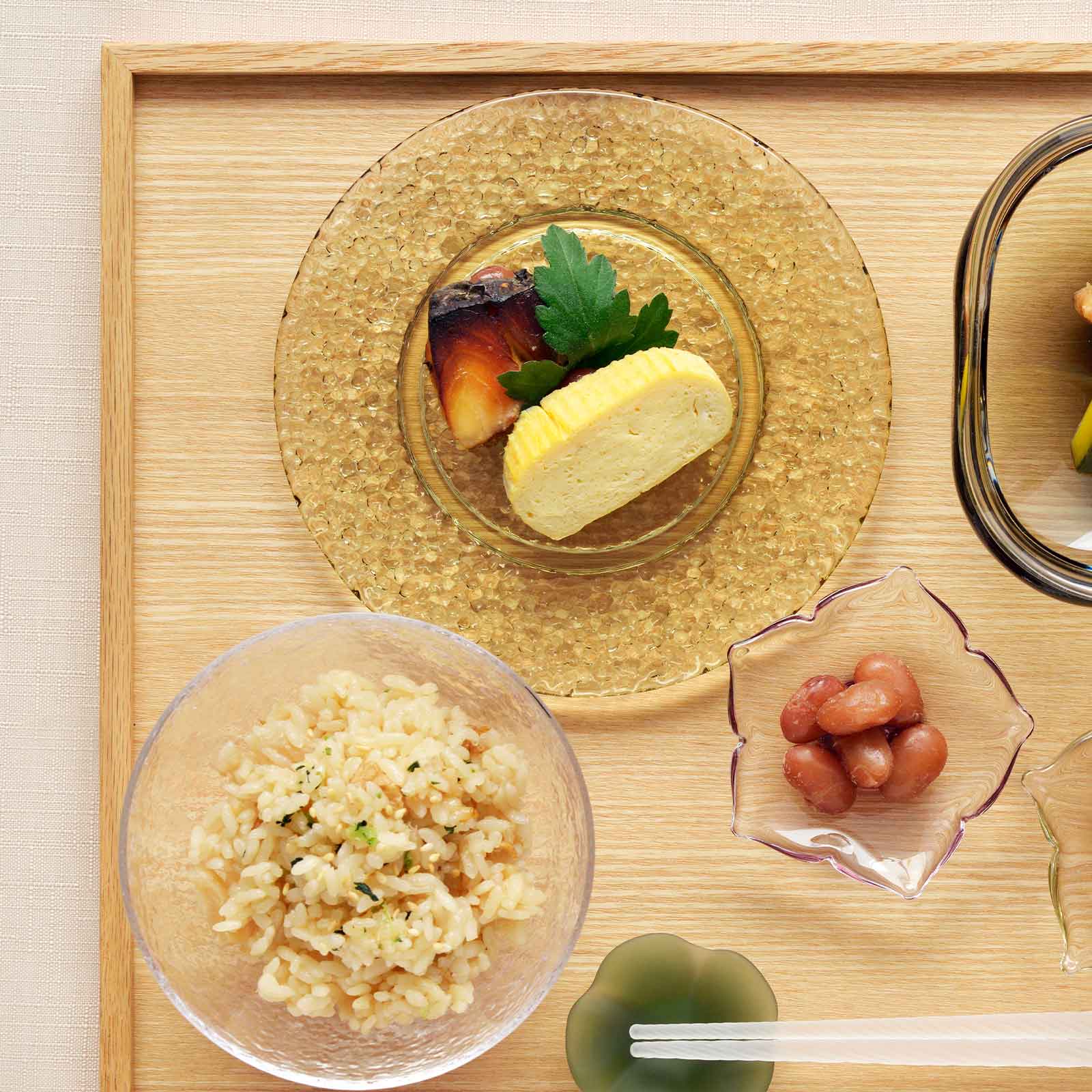 ヘレンドエスキスグリーン＆フラワーボウルM 飯碗2個セットT.774