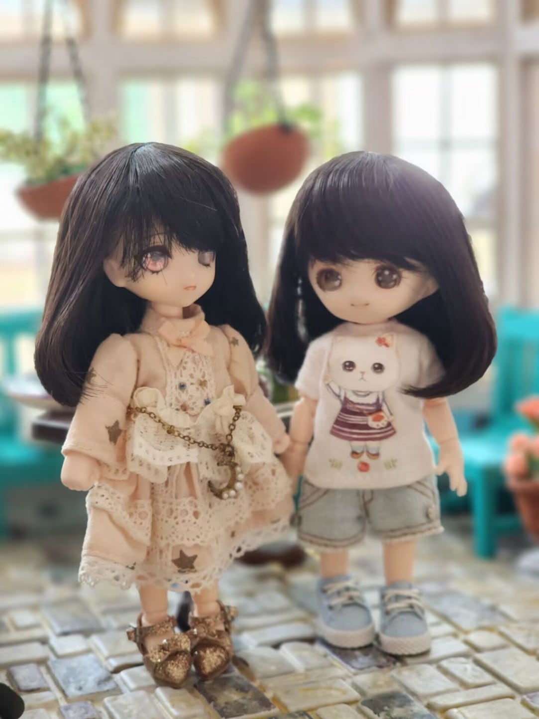 U-1308【sen】オビツ11用ウィッグ（4～4.5インチ） | ◇ドールウィッグ