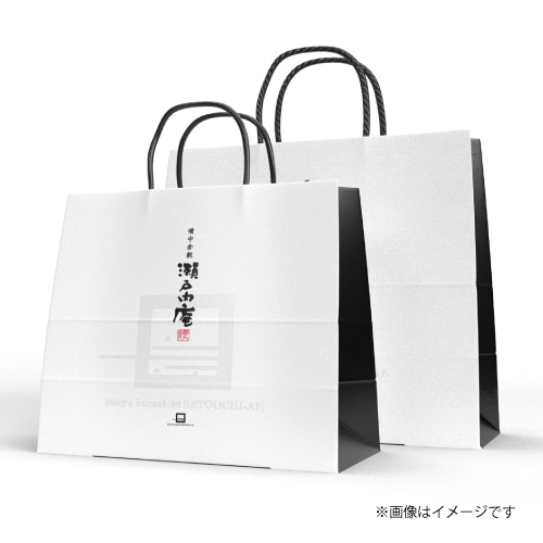 紙袋（大） | 袋 | 備中倉敷 瀬戸内庵｜本格だしと牡蠣せんべいの通販