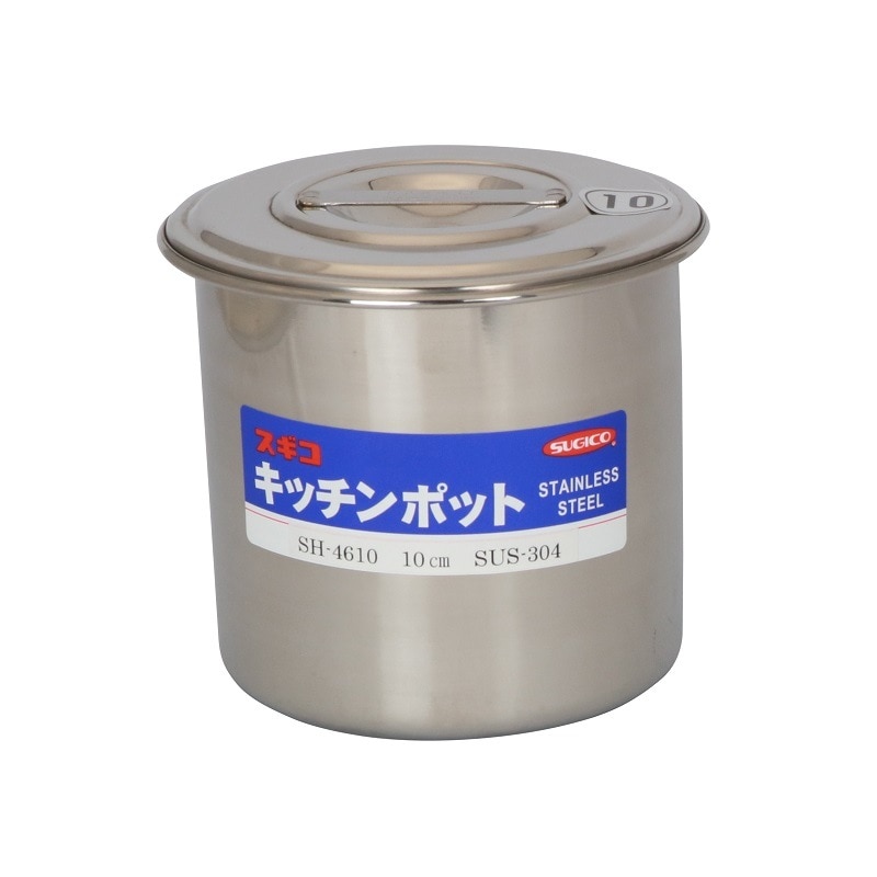 18-8 深型キッチンポット 目盛付 1.3L SH-4612 | SUGICO ORIGINAL,調理