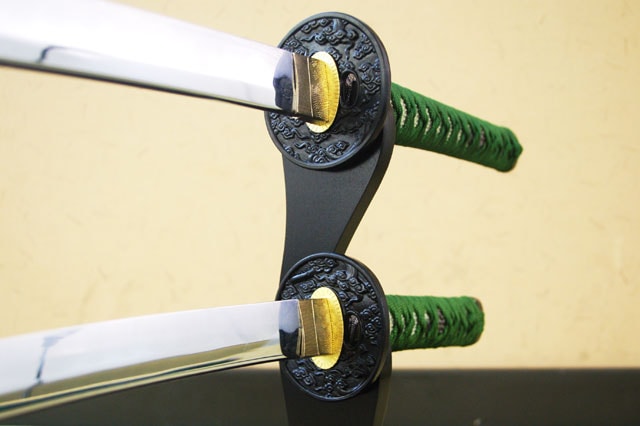 緑雲 大刀 小刀セット 模造刀｜【公式】模造刀・居合刀の専門店「忍屋」