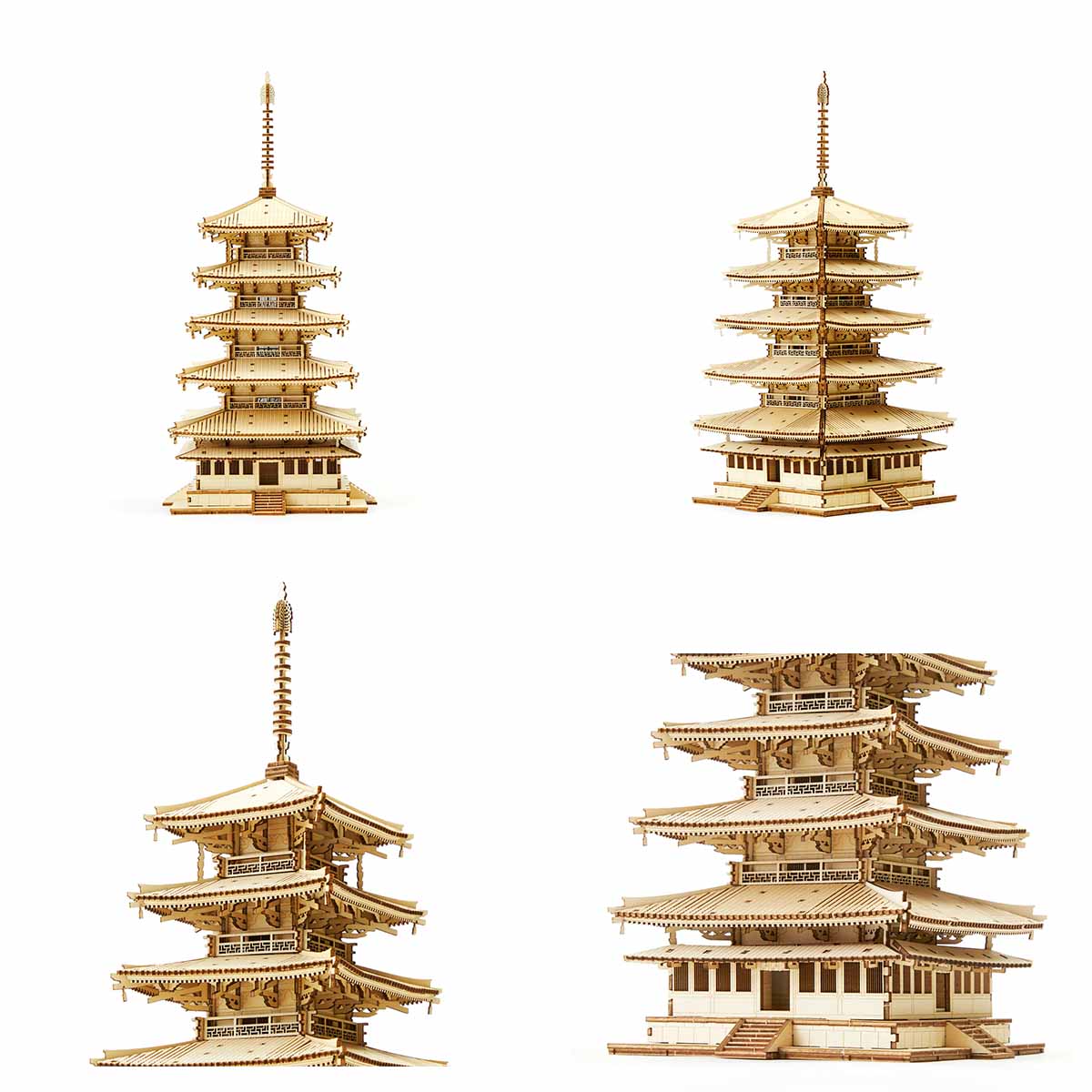 Wooden Art kigumi NEW五重塔｜【公式】模造刀・居合刀の専門店「忍屋」