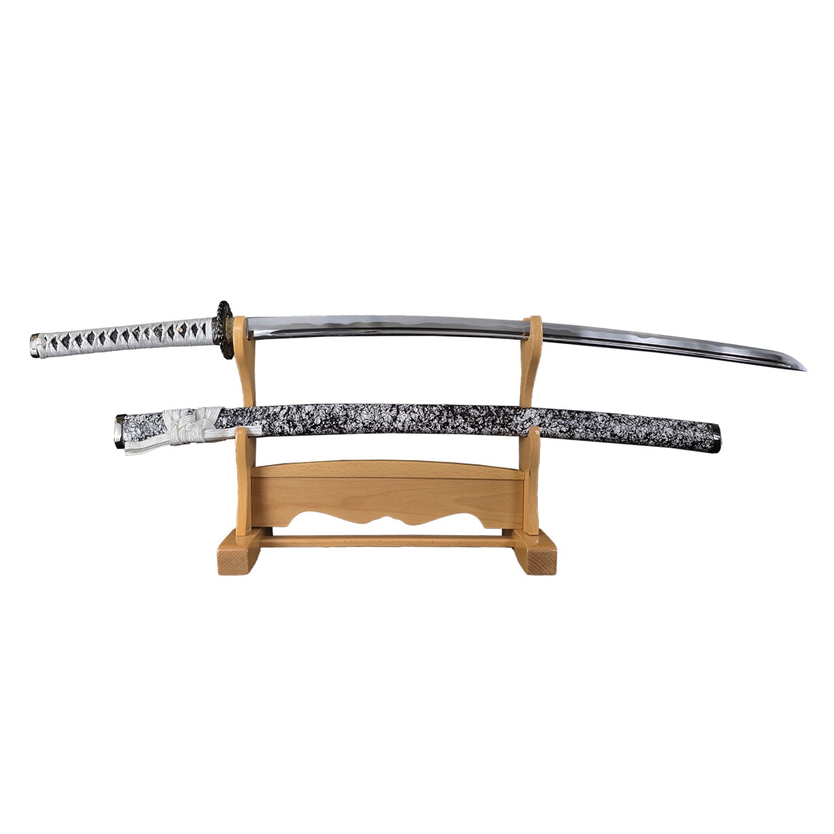 しのびやオリジナル刀剣 沖田総司拵え 菊一文字 刀袋付 模造刀｜【公式