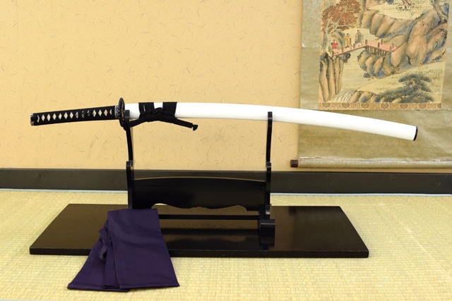 即納品 沖田総司所用 加州清光 亜鉛合金刀身 刀袋付 高級模造刀