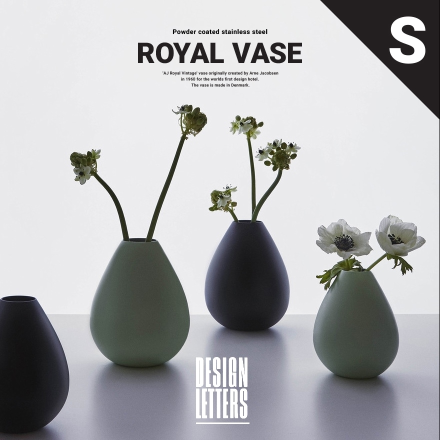 正規販売店】【DESIGN LETTERS】ROYAL VASE SMALL ロイヤルベース S