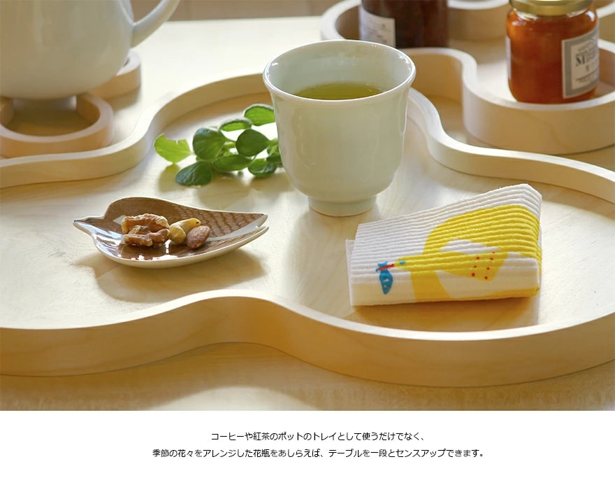 新品未使用　マヤムー　白樺のトレイ　Astia アスティア　ブラック　21cm 新品未使用 マヤムー 白樺のトレイ Astia アスティア ブラック 21cm