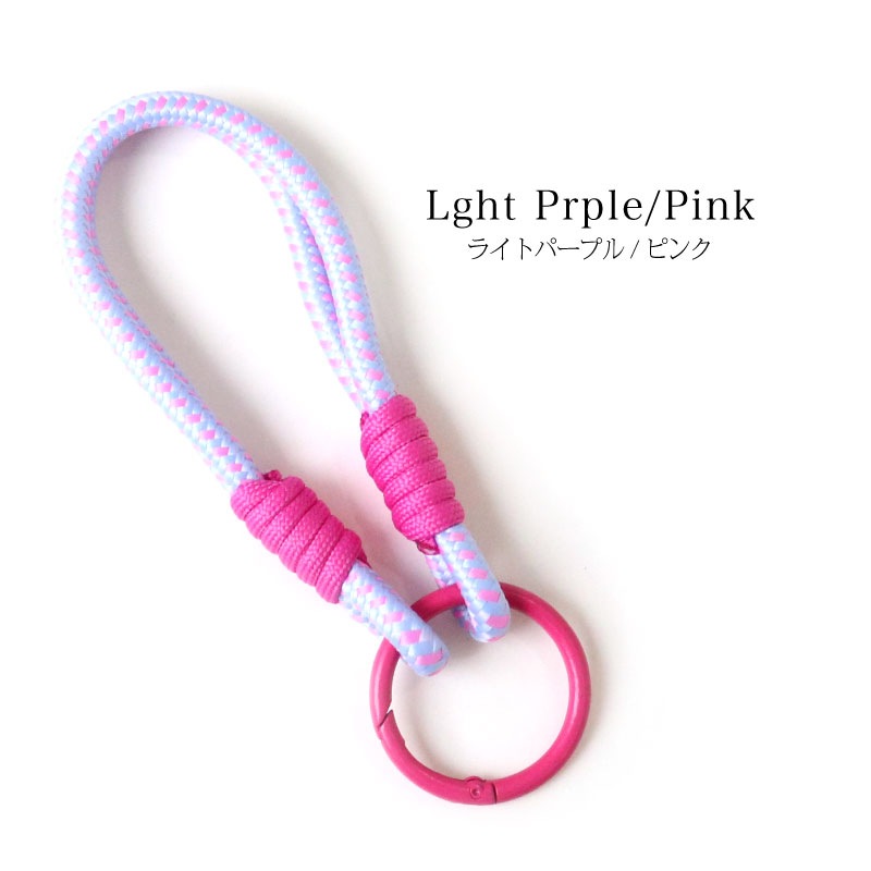 スマホ落下防止に！macaroni edge ソリッド カラフル ショートストラップ