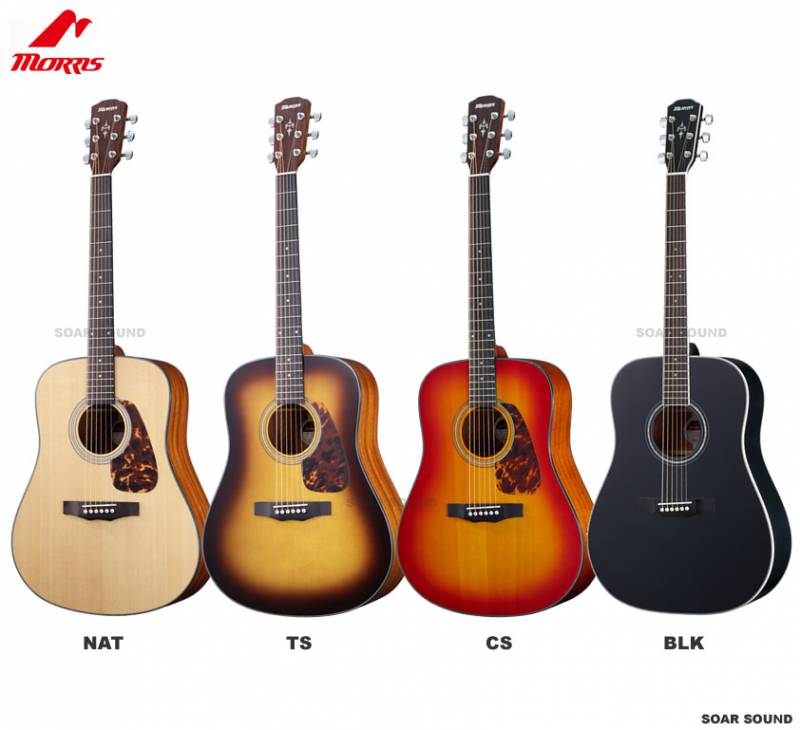 Morris アコースティックギター w40ドレッドノート Morris W-40