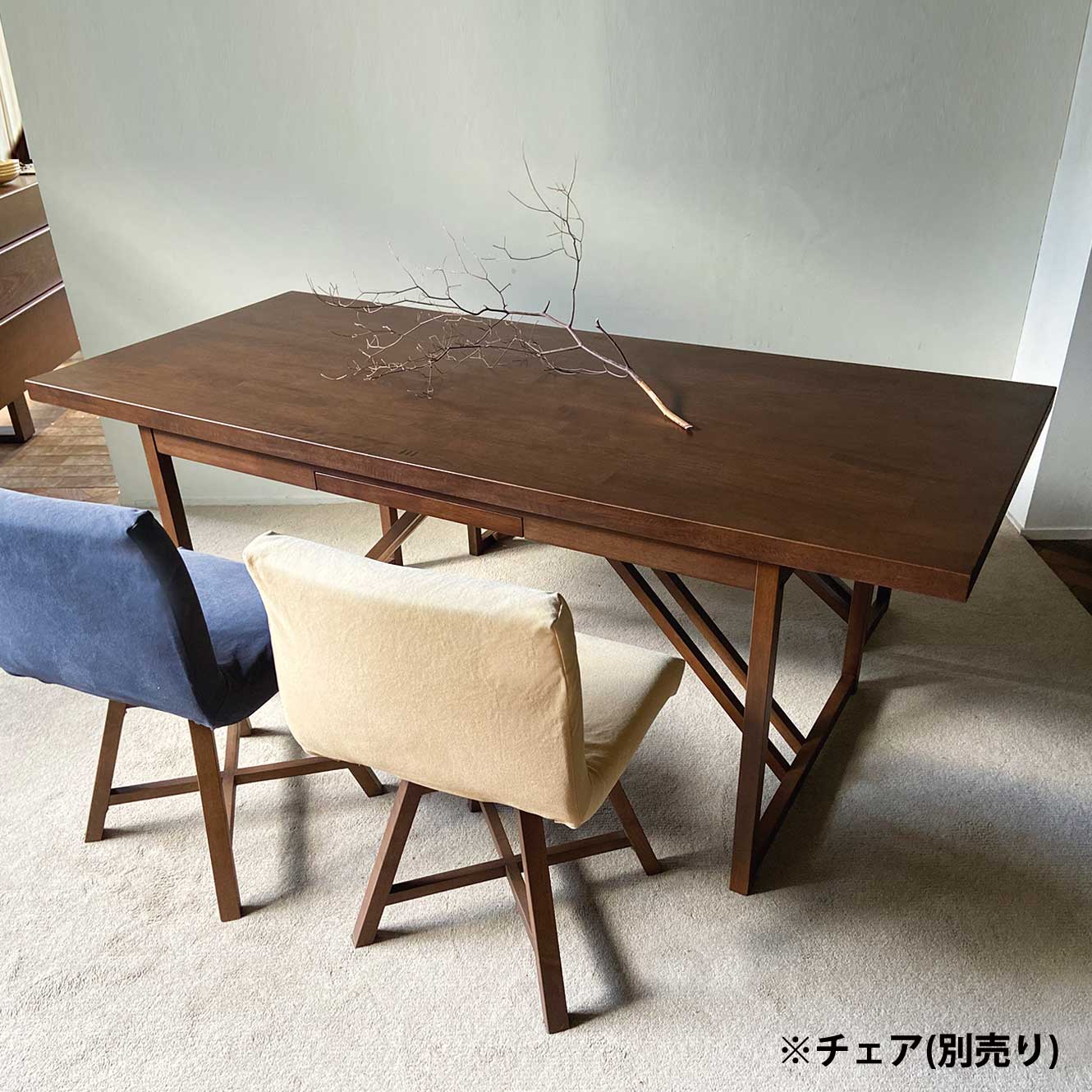 ダイニングテーブル 133 ブラウン TOCCO ｜source公式オンラインショップ