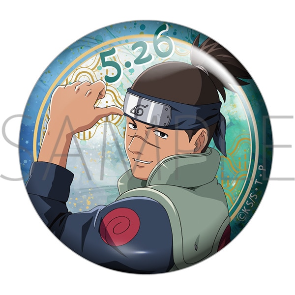 NARUTO-ナルト- 疾風伝 缶バッジセット IRUKA2024 | グッズ 通販