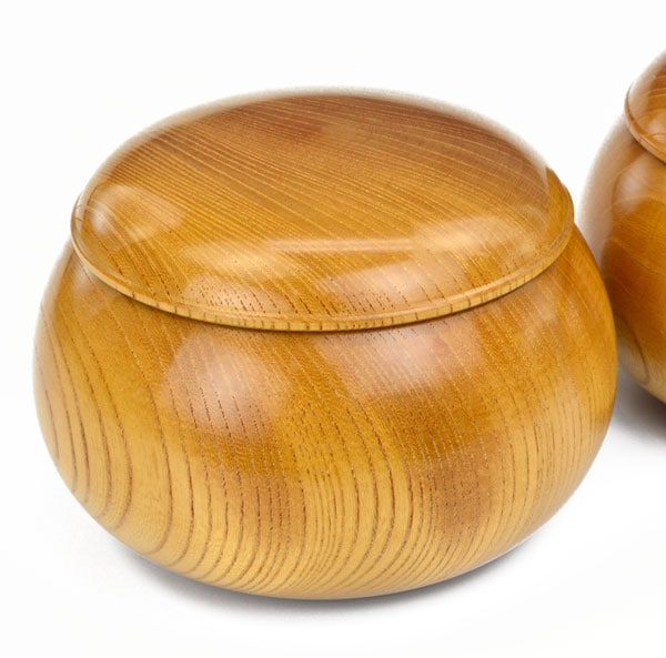 囲碁 木製碁笥 欅 特上 特大 ※蛤碁石36号まで収納可能 | 碁笥・碁笥箱