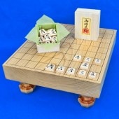 足付将棋盤セット | 将棋盤碁盤駒碁石等販売の大阪の将棋囲碁専門店将碁屋