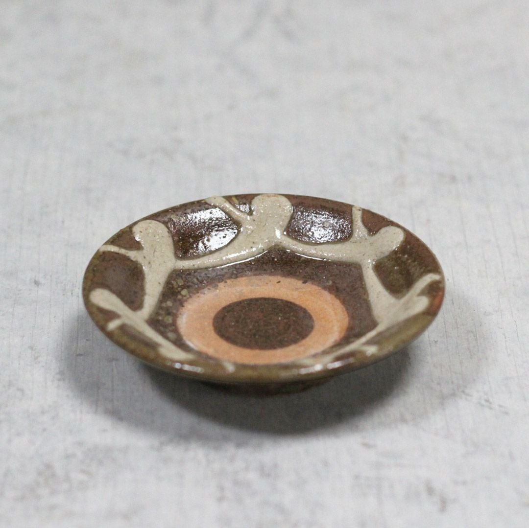 やちむん 沖縄 松田共司 4.5寸皿 中皿 読谷村北窯 一点物 の通販