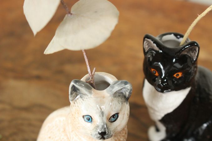 かわいい陶器のアニマルマルチベースⅠ おしゃれなインテリア雑貨屋MALTO