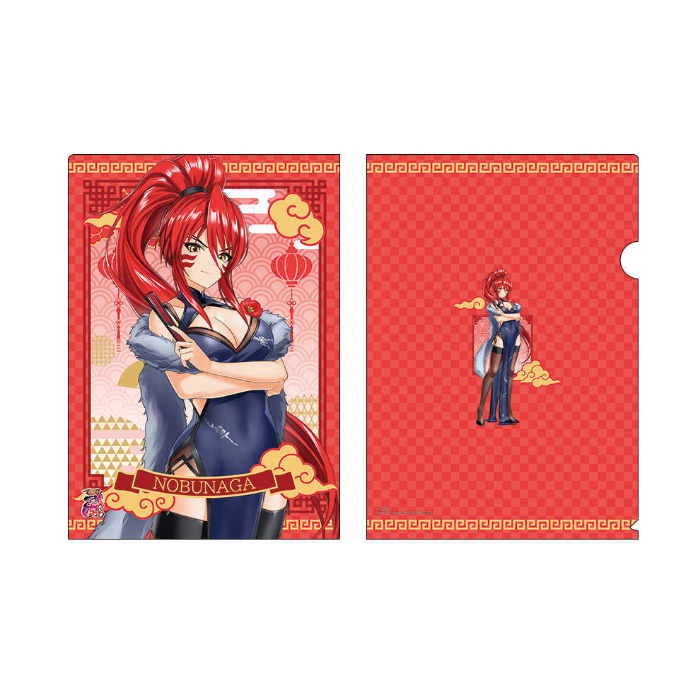 戦国乙女 A4クリアファイルセットチャイナガールVer.【ノブナガ