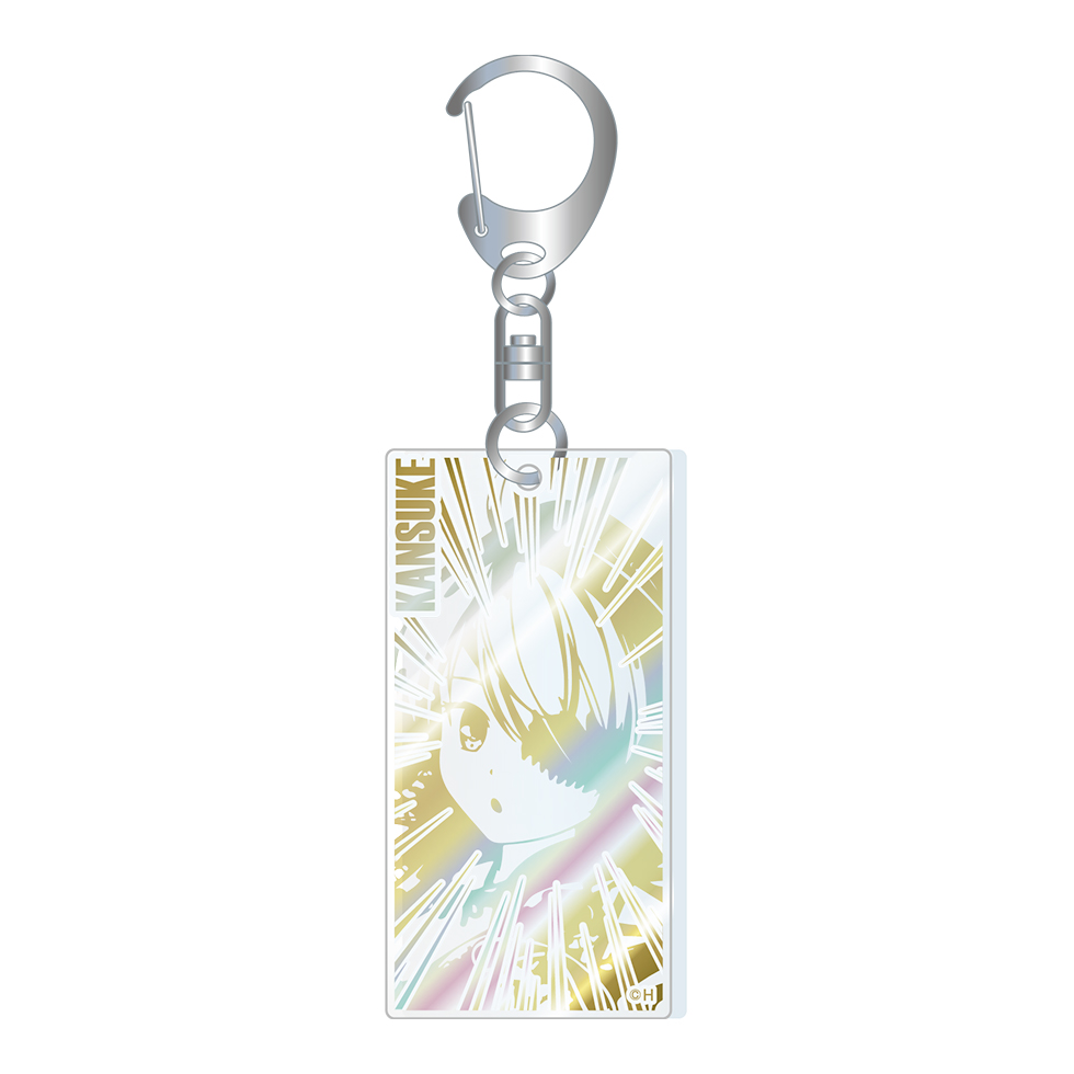 戦国乙女 イルミ風箔押しキーホルダー【カンスケ】 | キュイン萌ーる