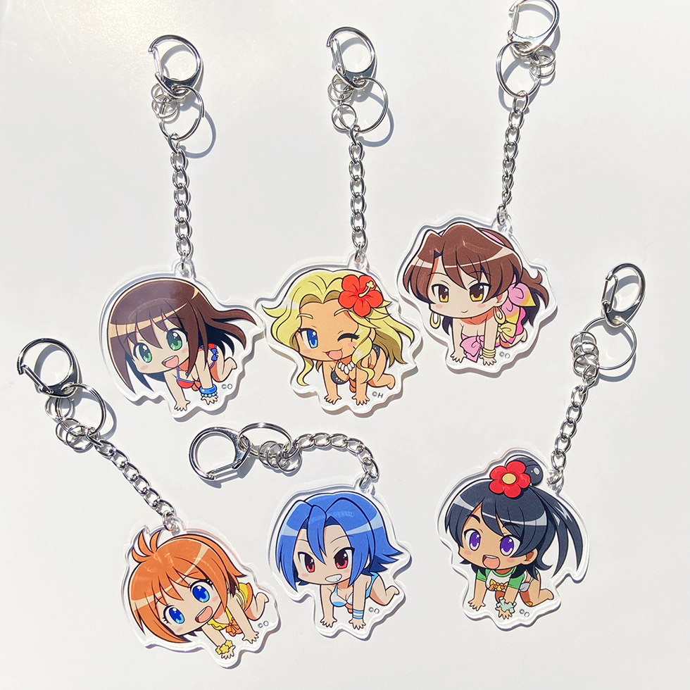 南国育ち かぎっ娘キーホルダーアクリルVer.【ナツ】 | キュイン萌ーる
