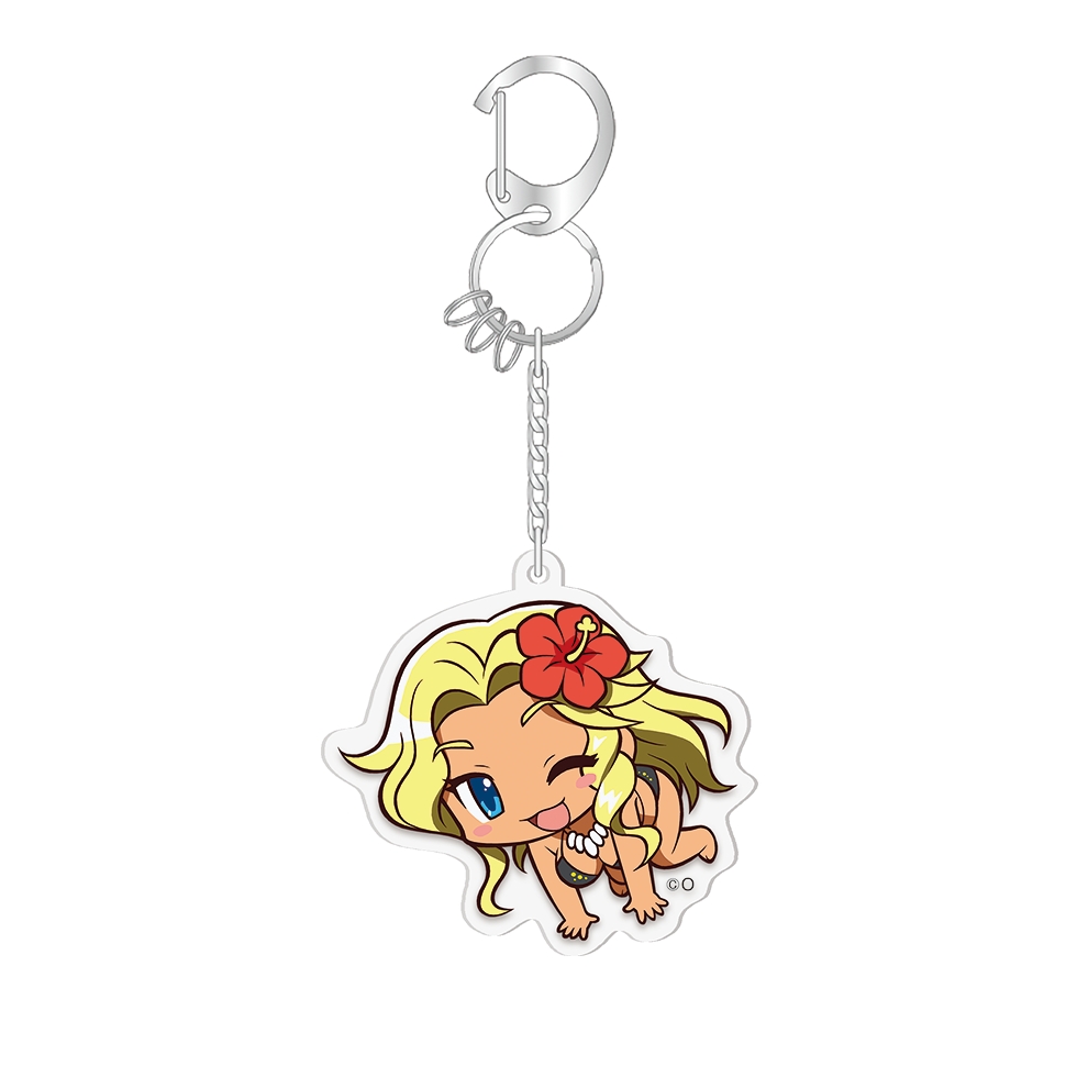 南国育ち かぎっ娘キーホルダーアクリルVer.【ジョディ】 | キュイン萌ーる