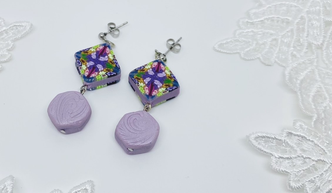 ポリマークレイピアス（洋柄）※送料込み | 岡山・瀬戸内グルメと特産品