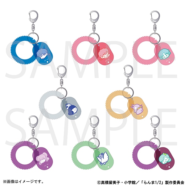 らんま1/2 ロッカーキー風アクリルキーホルダーコレクション: アクリル