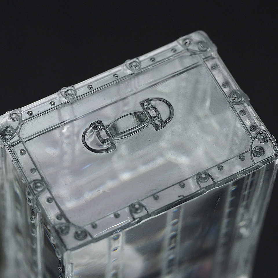 ルイ・ヴィトン クリアトランク ペーパーウェイト ノベルティ