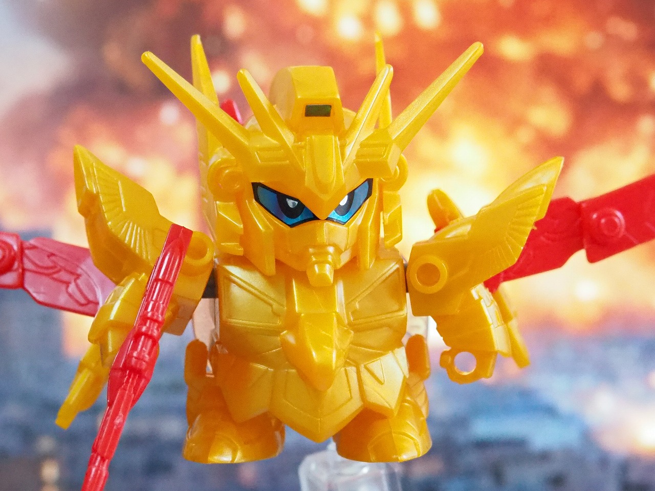 ちーびー戦士No.8 キャプテンフォーミュラー91 素組みレビュー