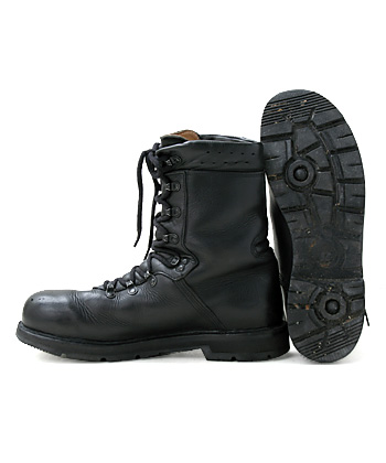 ドイツ BW(連邦軍) 現用 黒革コンバットブーツ/実物・極上