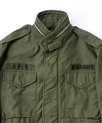 US(米軍) M65 フィールドジャケット・2nd Model/アルミジッパー/DSA67