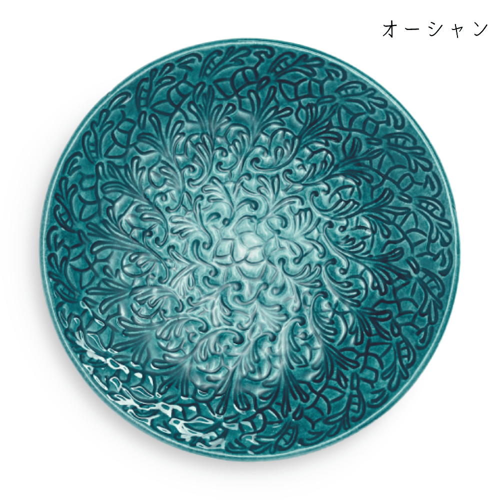 フルレースプレート 20cm | アンティークテイストの総レース柄
