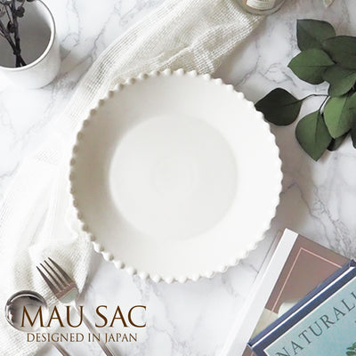 白い 中皿は「ピルラ」がおしゃれ！┃北欧風食器はMAU SAC