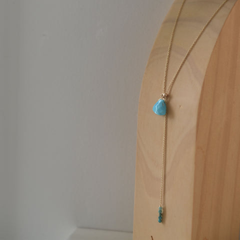 スリーピングビューティーターコイズピアス – Mays