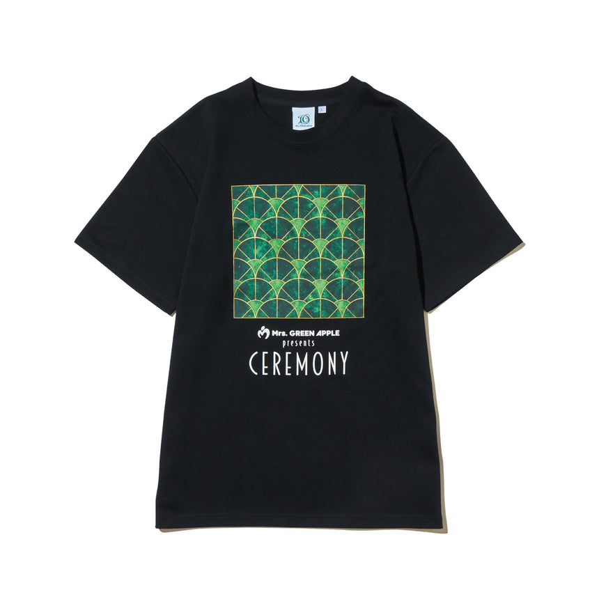 CEREMONY Tシャツ / ブラック – Mrs. GREEN APPLE OFFICIAL LIVE GOODS