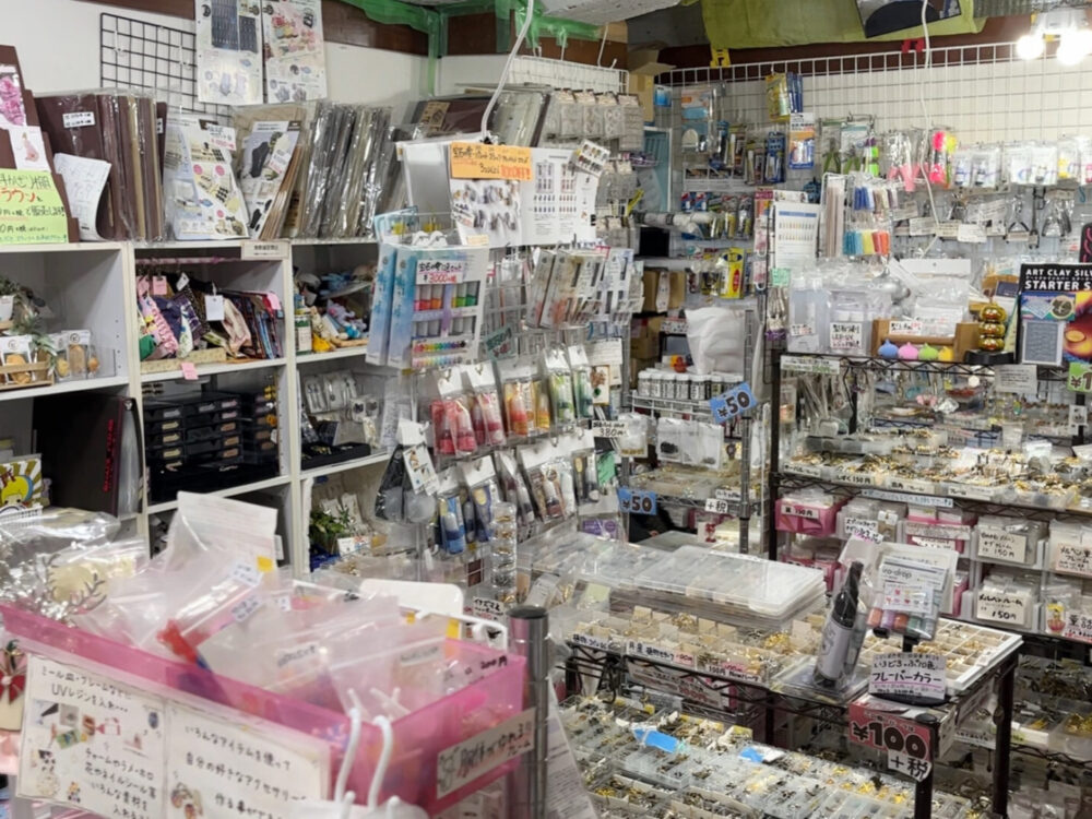 愛知・矢場町 /abc500en 】レジン用品が何でも揃うお店｜店舗紹介