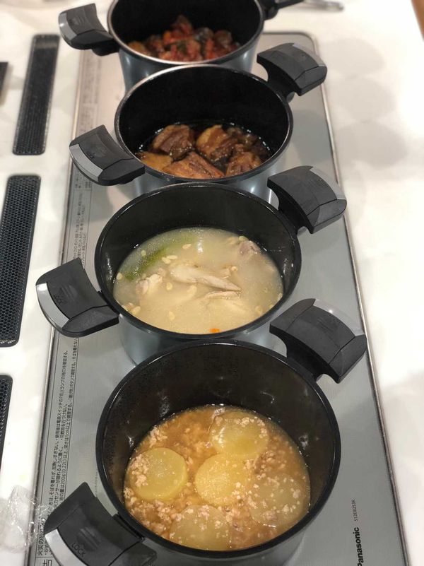 減圧真空鍋「シェフリア」商品付属レシピブック レシピ監修 ~ Men's