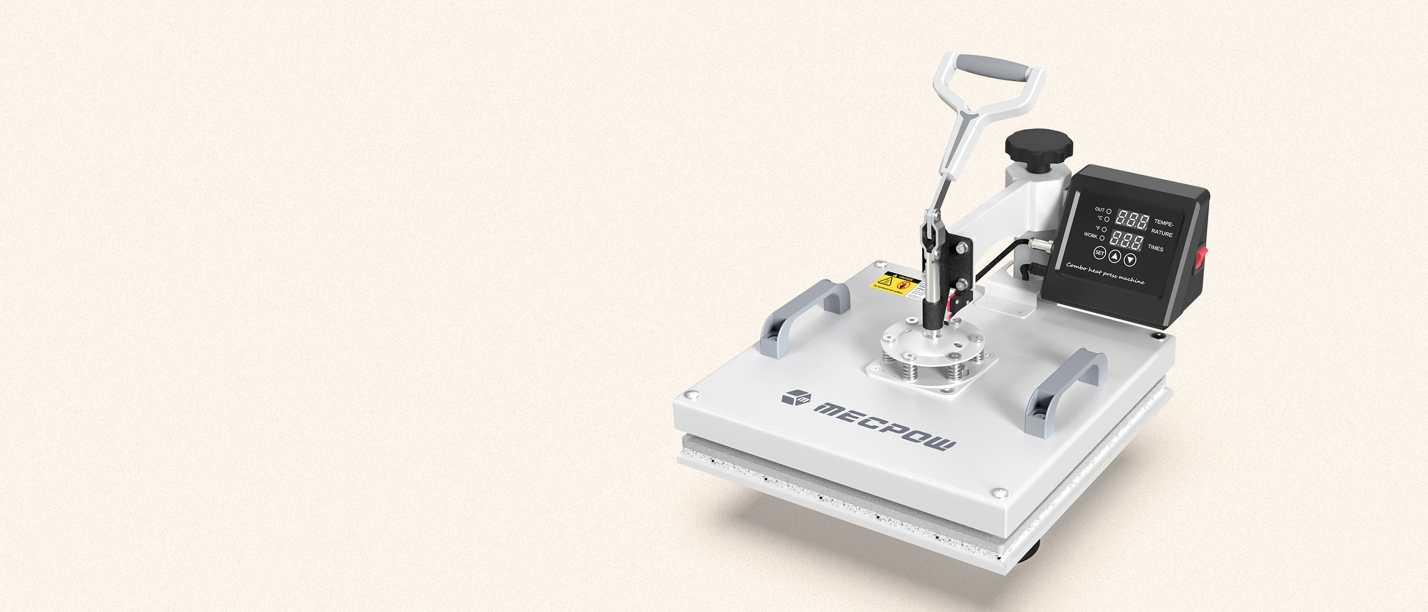 Mecpow MP3881 8-in-1 15*15inch Heat Press Machine