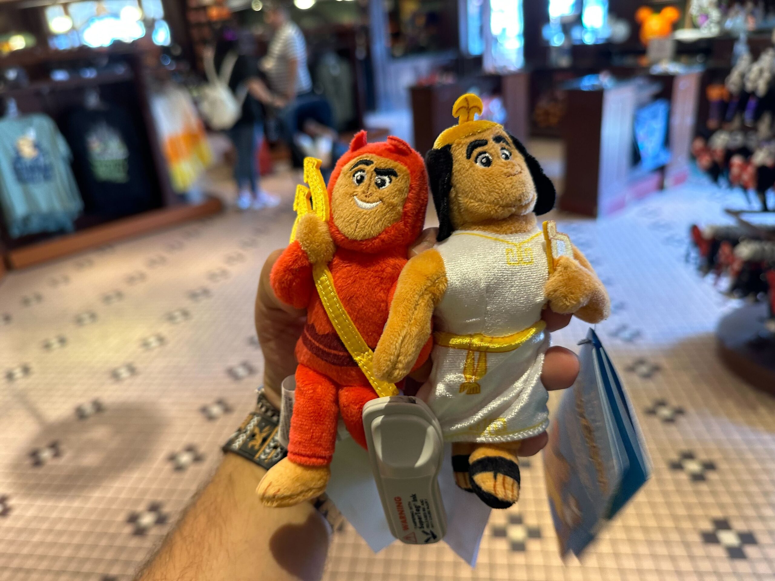The Emperor's New Groove' Angel and Devil Kronk Shoulder Plush Set
