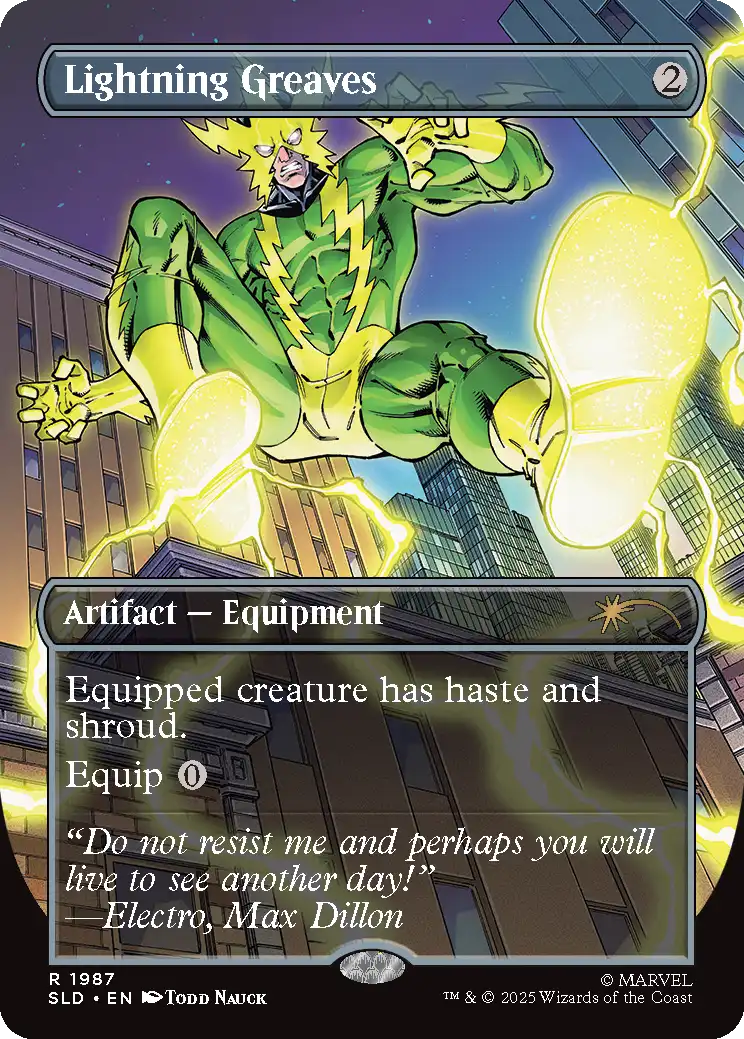 MTGスパイダーマンのSecret Lair】Marvel's Spider-Man Superdropが