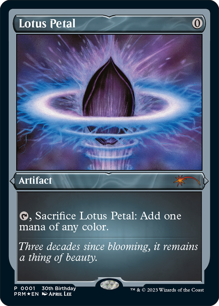 MTG MB2 < 水蓮の花びら Lotus Petal > 未来予知枠 3枚 水蓮の花びら｜カードギャラリー｜マジック：ザ・ギャザリング 日本