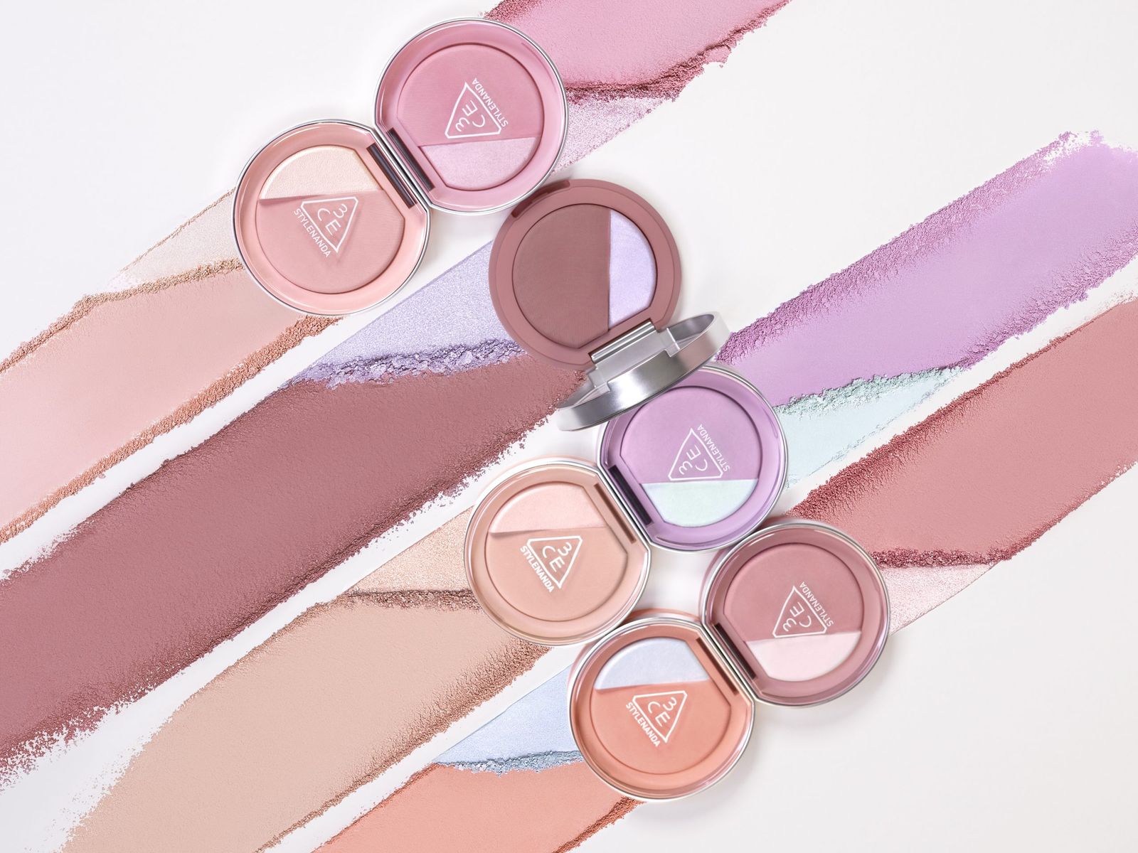 3CE」からチーク＆ハイライト 計算された配色が導く透明感と血色感の