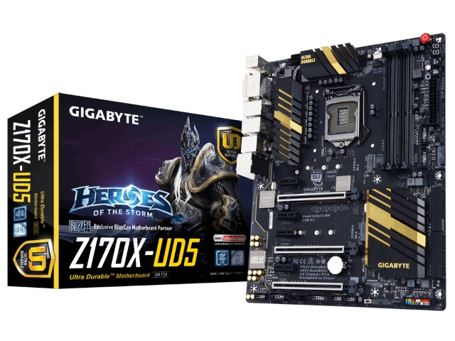 GIGABYTE GA-Z170X-UD5 インテル 100シリーズ LGA1151対応 intel Z170