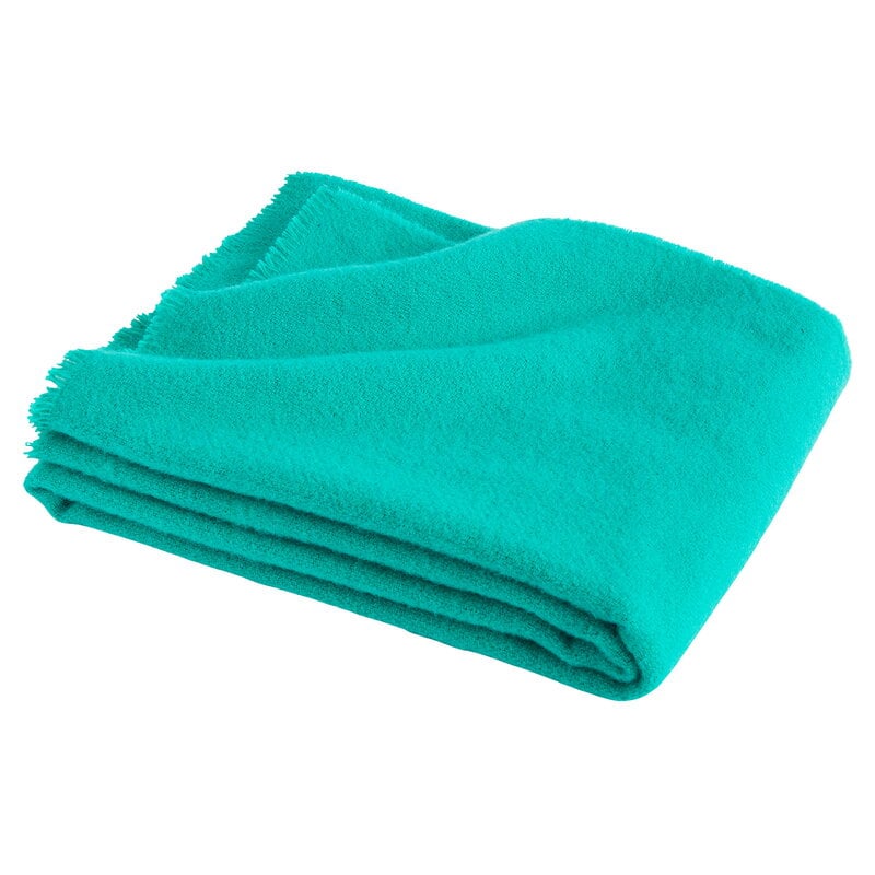HAY Mono blanket, 130 x 180 cm, aqua green | Finnish Design Shop