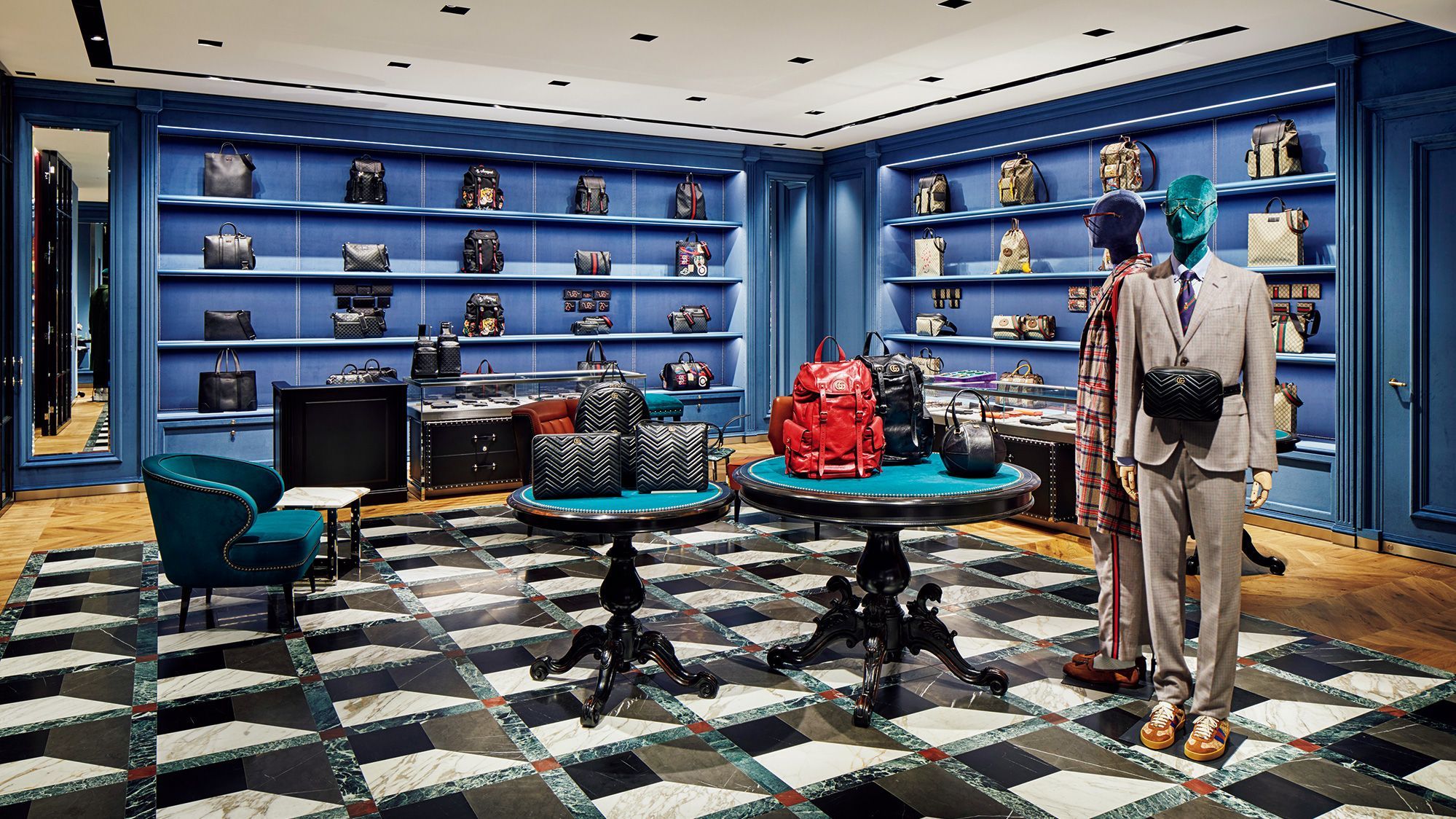 GUCCI 】B グッチ ディスプレイ台 飾り棚 レア ヴィンテージ GUCCI