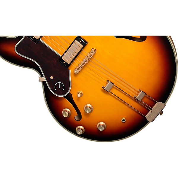 Epiphone Sheraton Left-Handed Semi-Hollow Electric Guitar Vintage