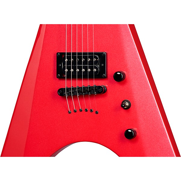 Kramer Nite-V Electric Guitar Crimson Red Metallic | Guitar Center