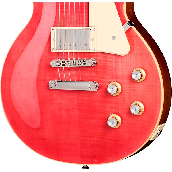Epiphone Les Paul Standard '60s Figured Electric Guitar Fuschia