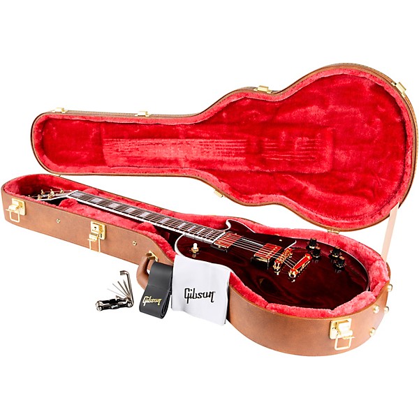 Gibson Les Paul Custom '70s Electric Guitar Wine Red | Guitar Center