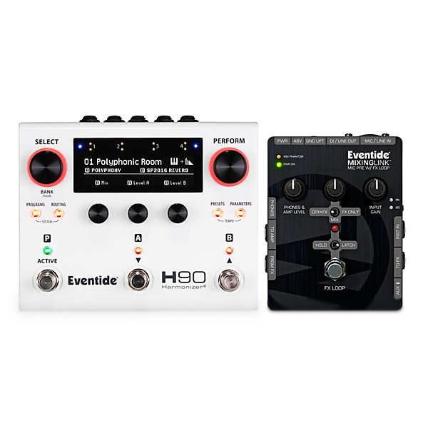 Eventide H90 Harmonizer Guitar Multi-Effects Pedal and MixingLink